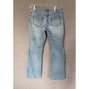 J. Jill Women's Size 10 Stretch Denim Bootcut Jeans Light Wash Comfort‎ Rodeo